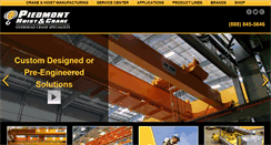 Desktop Screenshot of piedmonthoist.com